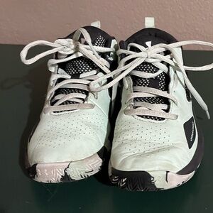 Under Armour Kids Mint & Black Athletic Sneakers
